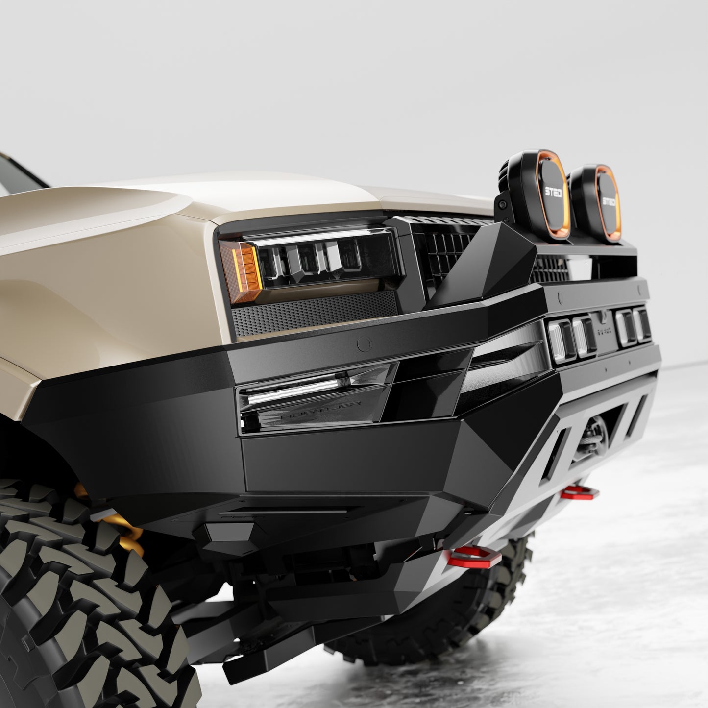 PEAK LC1 Hustler Bull Bar for Toyota Landcruiser Prado 250 | Dakar - Type X EVO