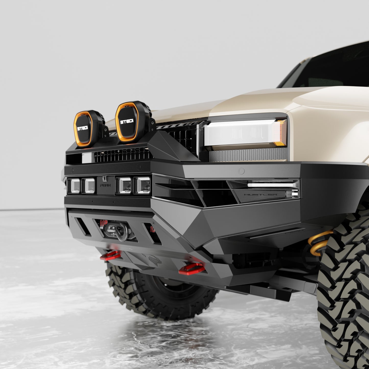 PEAK LC1 Hustler Bull Bar for Toyota Landcruiser Prado 250 | Dakar - Type X EVO