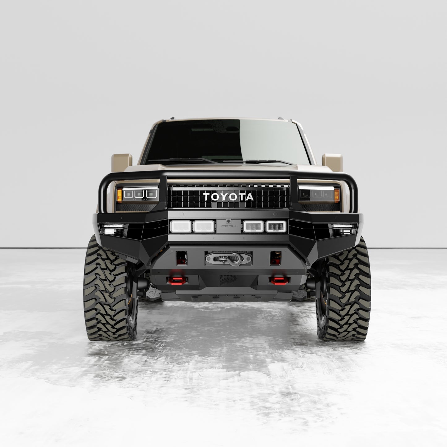 PEAK LC1 Hustler Bull Bar for Toyota Landcruiser Prado 250 | Triple Loop