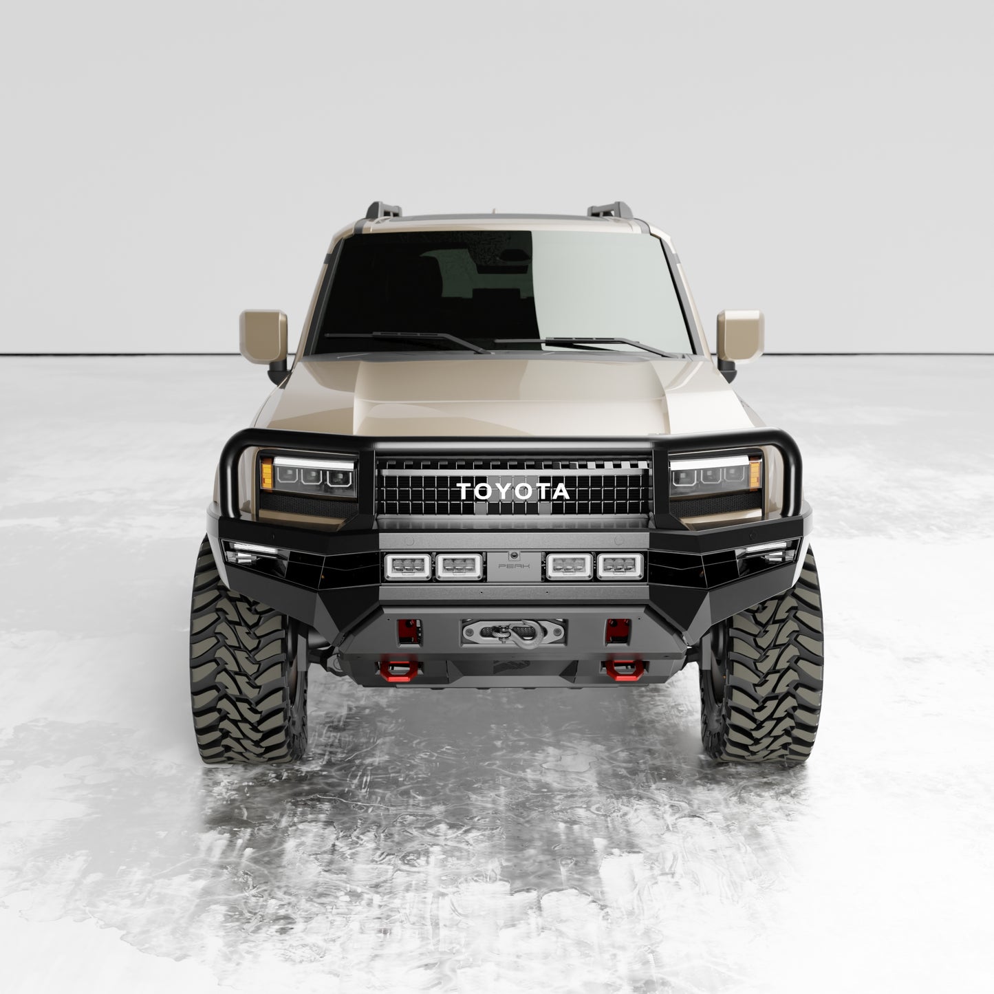 PEAK LC1 Hustler Bull Bar for Toyota Landcruiser Prado 250 | Triple Loop