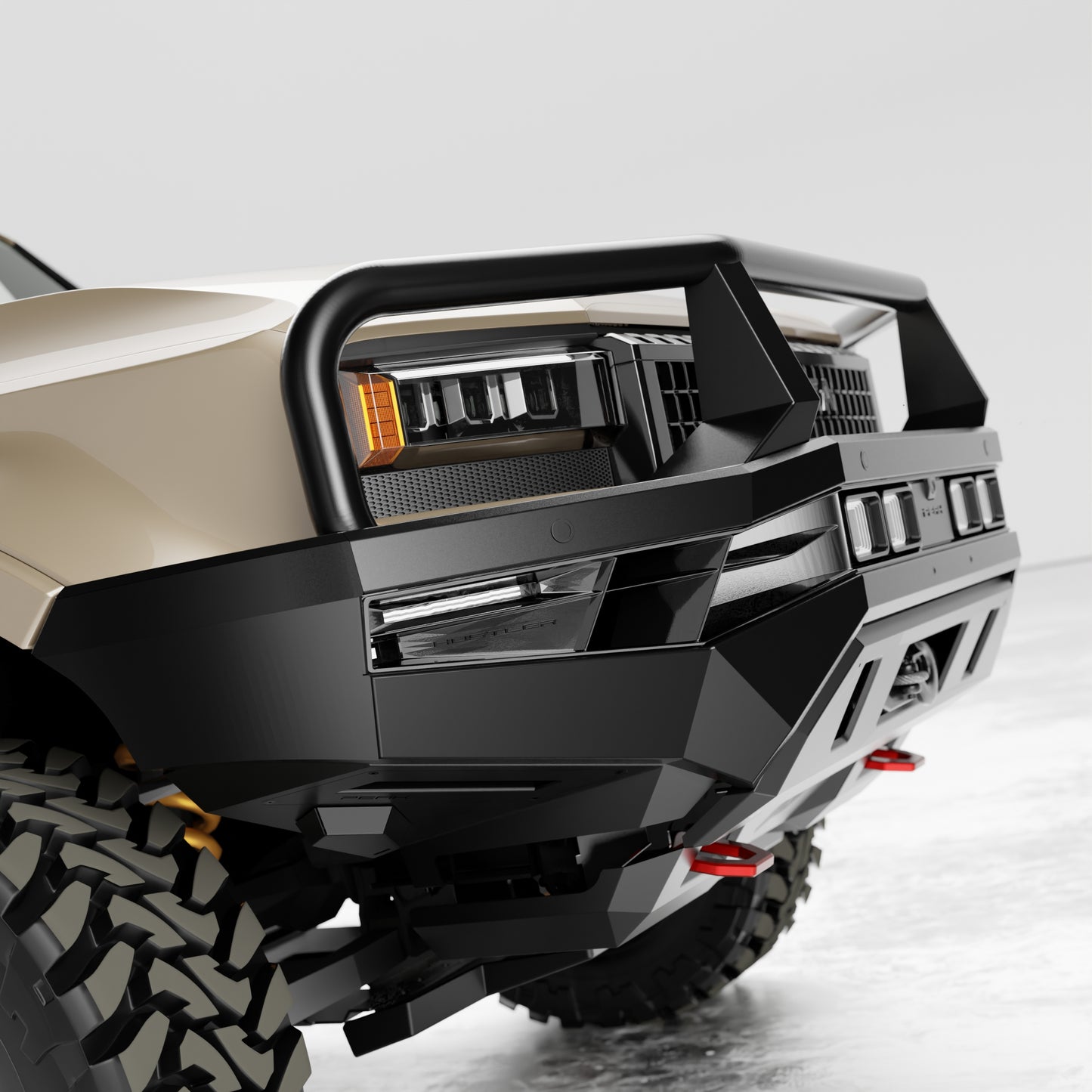 PEAK LC1 Hustler Bull Bar for Toyota Landcruiser Prado 250 | Triple Loop