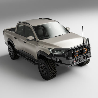 PEAK R1 NightHawk Steel Bull Bar For KGM SsangYong Musso Ultimate 2025+ (Triple Loop)
