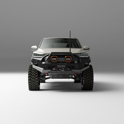 PEAK R1 NightHawk Steel Bull Bar For KGM SsangYong Musso Ultimate 2025+ (Single Loop)