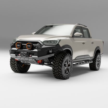PEAK R1 NightHawk Steel Bull Bar For KGM SsangYong Musso Ultimate 2025+ (No Loop)