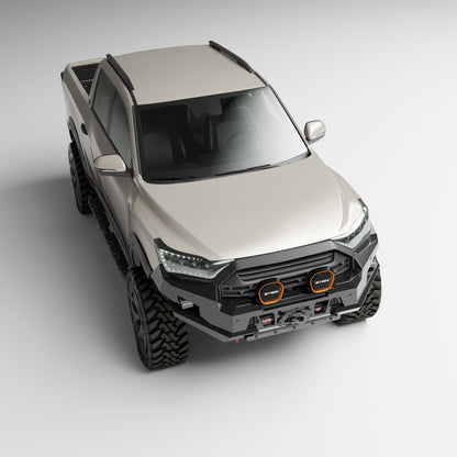 PEAK R1 NightHawk Steel Bull Bar For KGM SsangYong Musso Ultimate 2025+ (No Loop)