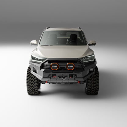 PEAK R1 NightHawk Steel Bull Bar For KGM SsangYong Musso Ultimate 2025+ (No Loop)