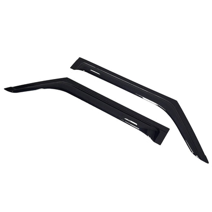 Slimline Tinted Weather Shields for Land Rover Defender 90 (L663)