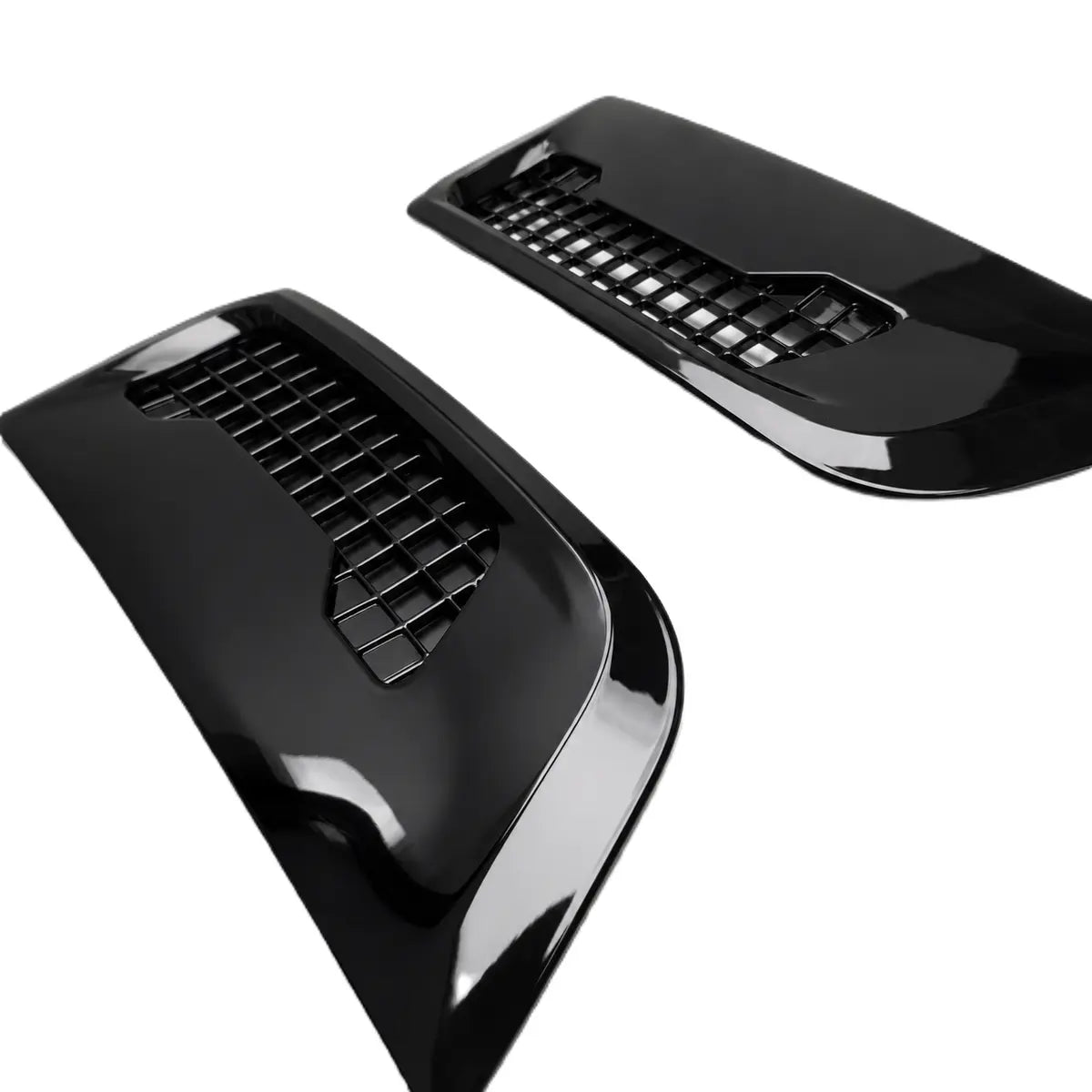 Gloss Black Replacement Side Fender Vents for Land Rover Defender 90/110/130 (L663)
