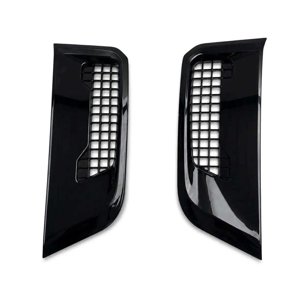 Gloss Black Replacement Side Fender Vents for Land Rover Defender 90/110/130 (L663)