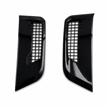 Gloss Black Replacement Side Fender Vents for Land Rover Defender 90/110/130 (L663)