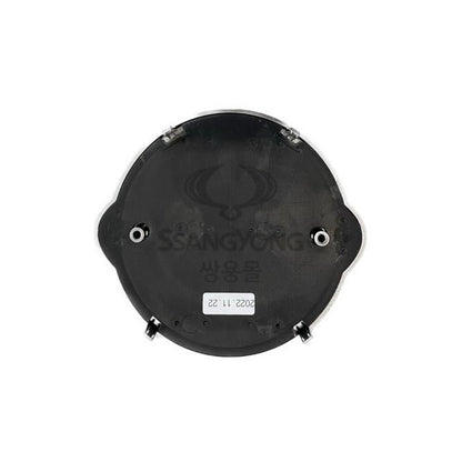 Genuine KGM SsangYong Front Black Chrome Emblem