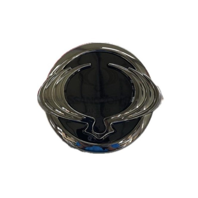Genuine KGM SsangYong Front Black Chrome Emblem