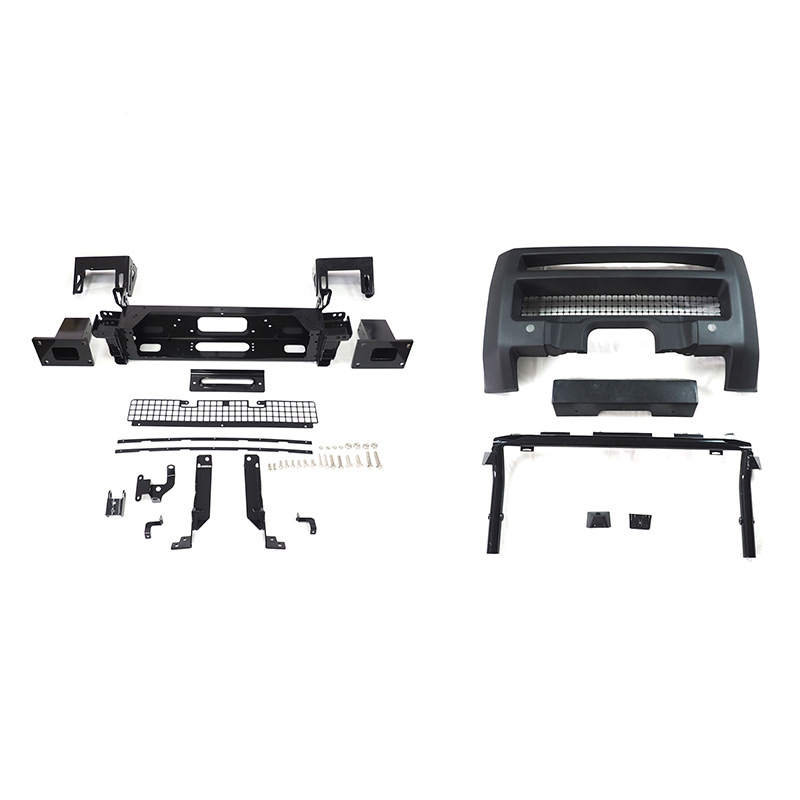 Winch Bracket and Soft-Touch Nudge Bar Kit for Land Rover Defender 90/110/130 (L663)