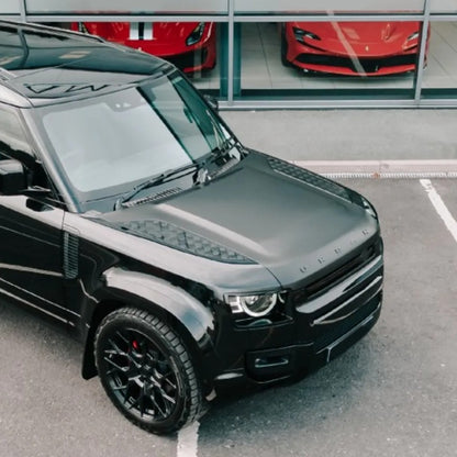 Gloss Black Exterior Styling Pack for Land Rover Defender 110 (L663)