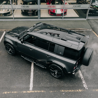 Gloss Black Wheel Arch Flares for Land Rover Defender 110 (L663), view 18