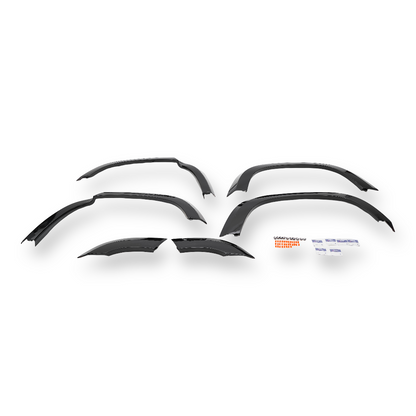 Gloss Black Wheel Arch Flares for Land Rover Defender 110 (L663), view 3