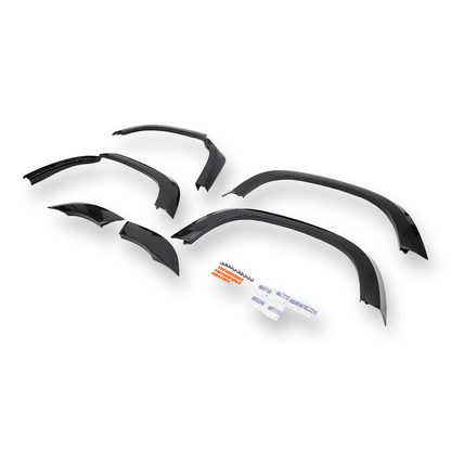 Gloss Black Wheel Arch Flares for Land Rover Defender 110 (L663), view 5