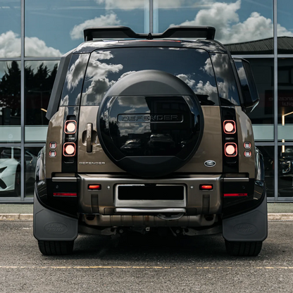 Gloss Black Wheel Arch Flares for Land Rover Defender 90 (L663), view 9
