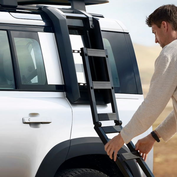 Deployable Roof Ladder For Land Rover Defender 90 / 110 / 130 Series ...