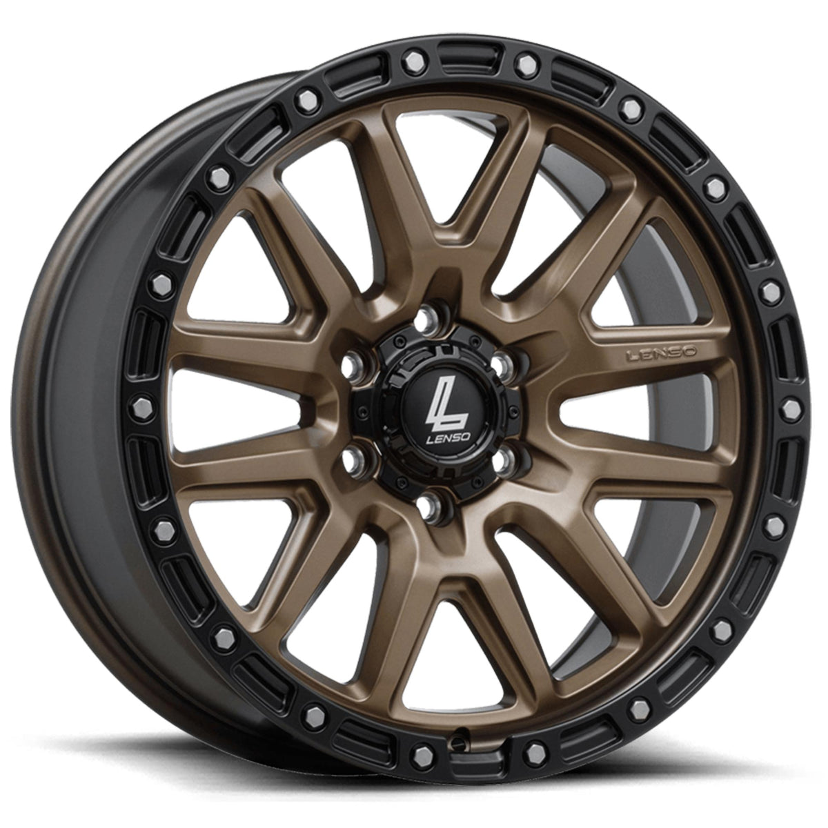 Lenso Marvel Dirty Bronze 18x9 6x139.7 wheel for Toyota Prado 250 and Lexus GX550