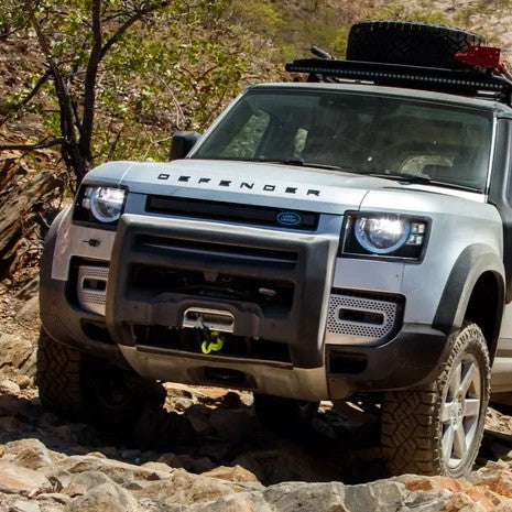 Winch Bracket and Soft-Touch Nudge Bar Kit for Land Rover Defender 90/110/130 (L663)