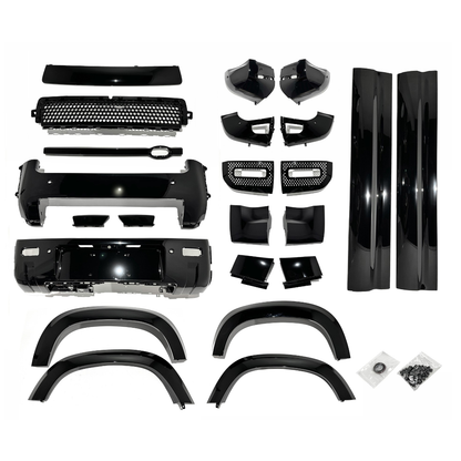 Gloss Black Exterior Styling Pack for Land Rover Defender 90 (L663)