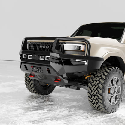 PEAK LC1 Hustler Triple Loop Bull Bar for Toyota Landcruiser Prado 250, view 3