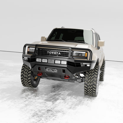 PEAK LC1 Hustler Triple Loop Bull Bar for Toyota Landcruiser Prado 250, view 5