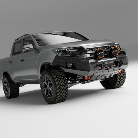 PEAK M1 NightHawk Steel Bull Bar (No Loop) for KGM SsangYong Musso