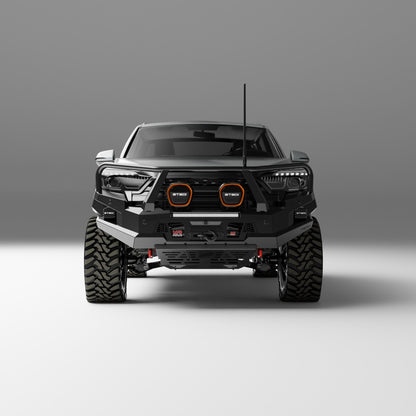 PEAK M1 NightHawk Steel Bull Bar (Triple Loop) for KGM SsangYong Musso, view 11