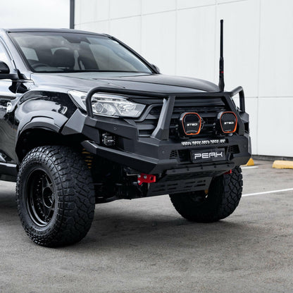 PEAK M1 NightHawk Steel Bull Bar (Triple Loop) for KGM SsangYong Musso, view 18