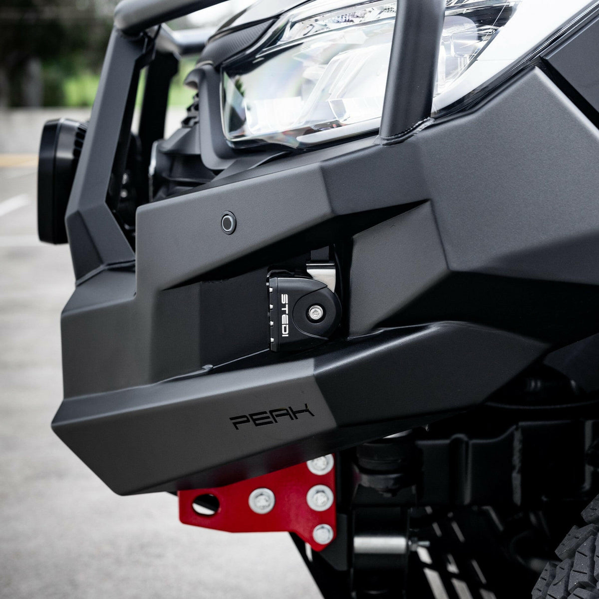 PEAK M1 NightHawk Steel Bull Bar (Triple Loop) for KGM SsangYong Musso, view 25