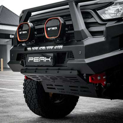 PEAK M1 NightHawk Steel Bull Bar (Triple Loop) for KGM SsangYong Musso, view 27