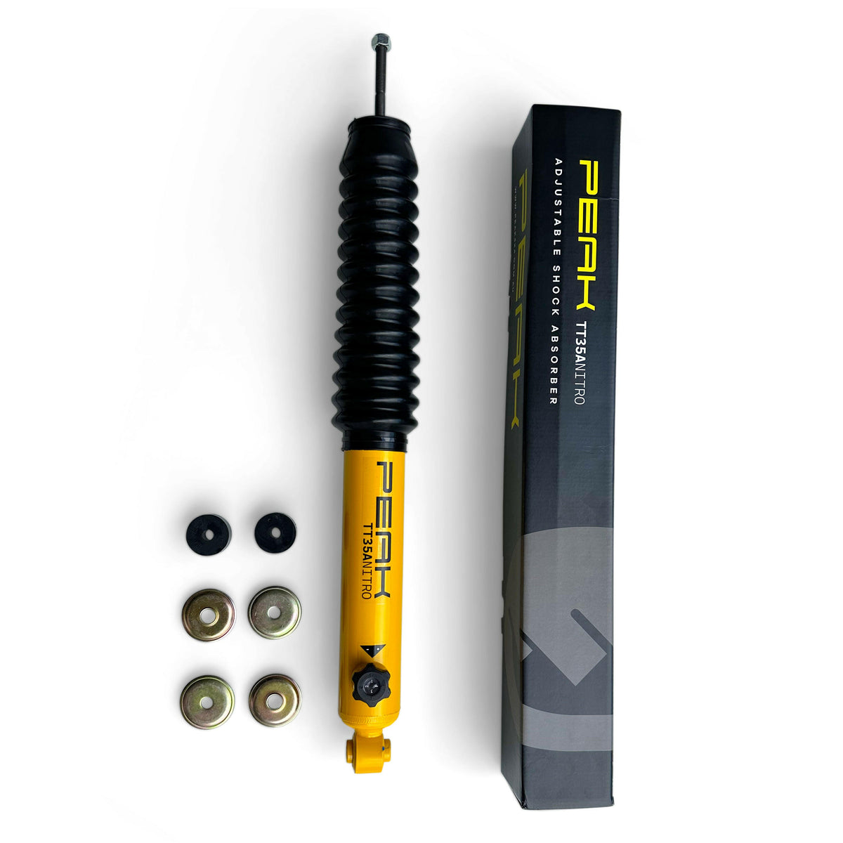 PEAK TT35A Nitro 4 Step Adjustable Rear Shock Absorber for KGM SsangYong Musso & Rexton, view 2