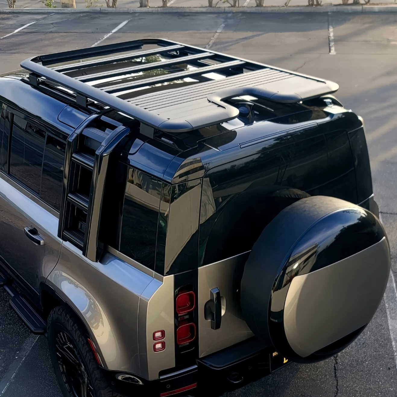 Expedition Roof Rack Platform For Land Rover Defender 110 Series (L663)