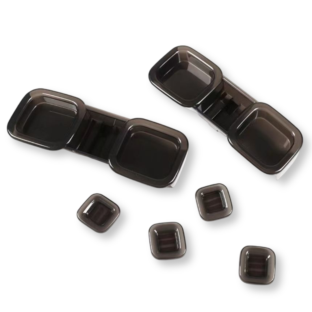 Smoked Tail Light Covers for Land Rover Defender 90, 110 and 130 (L663), view 2