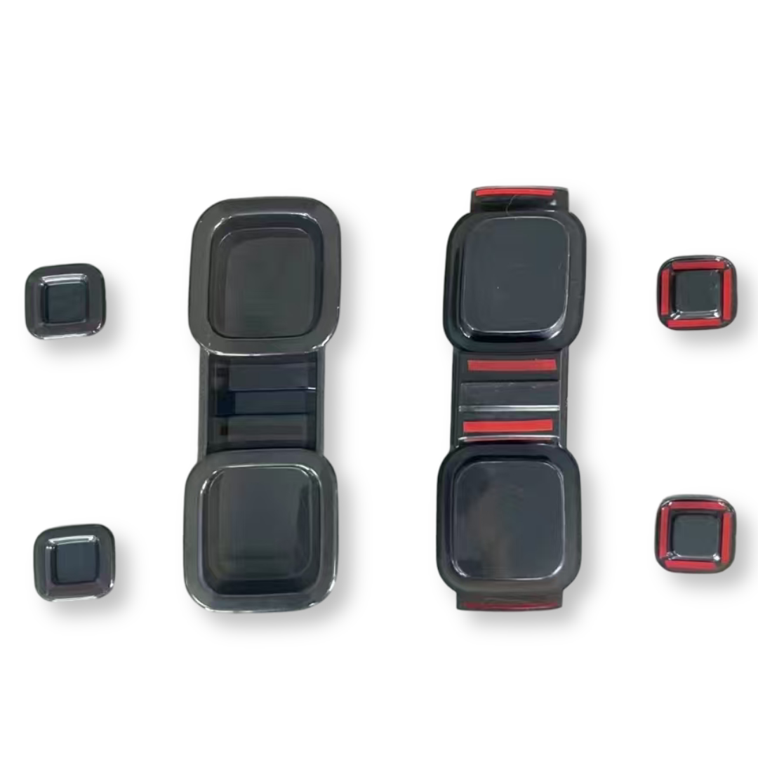 Smoked Tail Light Covers for Land Rover Defender 90, 110 and 130 (L663), view 4
