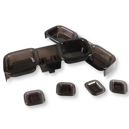 Smoked Tail Light Covers for Land Rover Defender 90, 110 and 130 (L663)