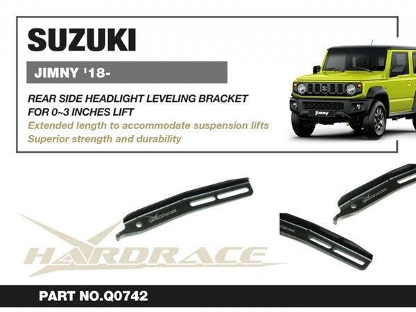 SUZUKI JIMNY '18- REAR SIDE HEADLIGHT LEVELING BRACKET - Q0742 6