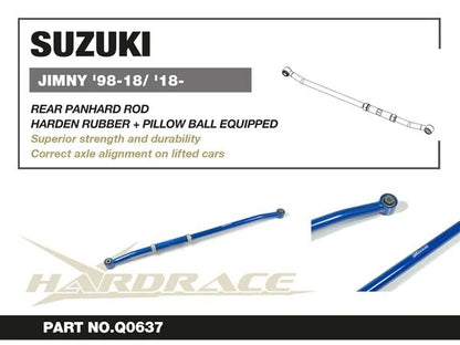 SUZUKI JIMNY '98-18/ '18- REAR PANHARD ROD V2 - Q0637 7