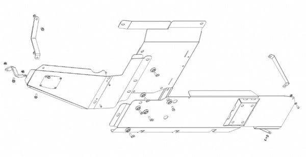 UNDERSIDE FULL GUARD JEEP, WRANGLER UNLIMITE JLU 18-PRESENT - Q0361 10