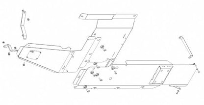 UNDERSIDE FULL GUARD JEEP, WRANGLER UNLIMITE JLU 18-PRESENT - Q0361 10