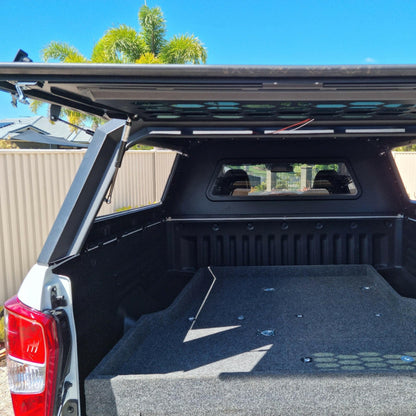 Heavy Duty Steel Canopy for SsangYong Musso - Long Wheel Base.