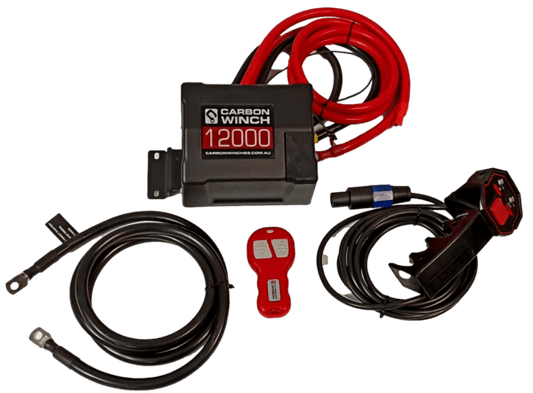 12 Volt Winch Control Box V2 - Complete with wireless controller - CW-12VCB_N21 1