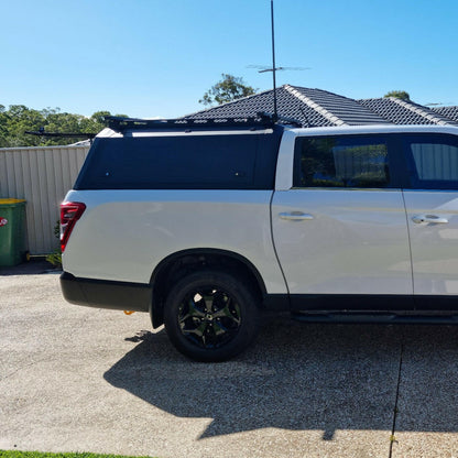 Heavy Duty Steel Canopy for SsangYong Musso - Long Wheel Base.