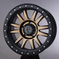 18" Sugar Ray 6988 Bronze Face Black Lip Wheels for Musso & Rexton.