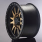 18" Sugar Ray 6988 Bronze Face Black Lip Wheels for Musso & Rexton.