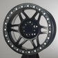 17" Sugar Ray 6009 Semi Matt Black Wheels for Musso & Rexton.