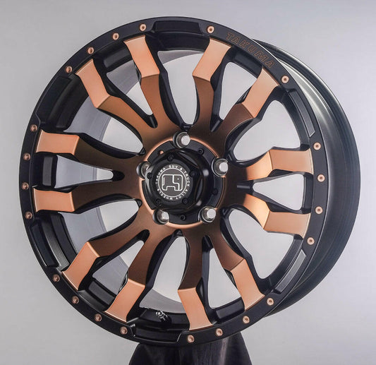 18" Sugar Ray 0215 Bronze Face Black Wheels for Musso & Rexton.