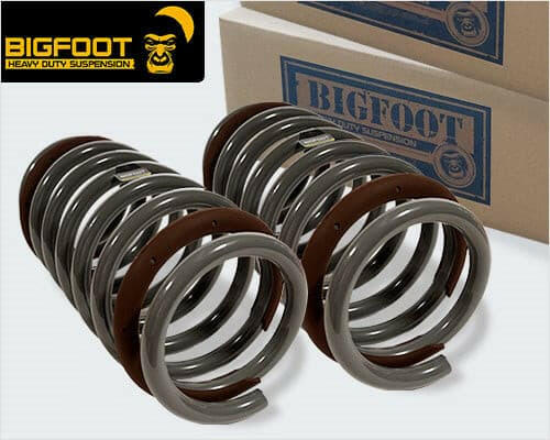 Big Foot Heavy Duty Suspension Front Coil Springs 1-3 inch lift (Pair) for Musso & Rexton.
